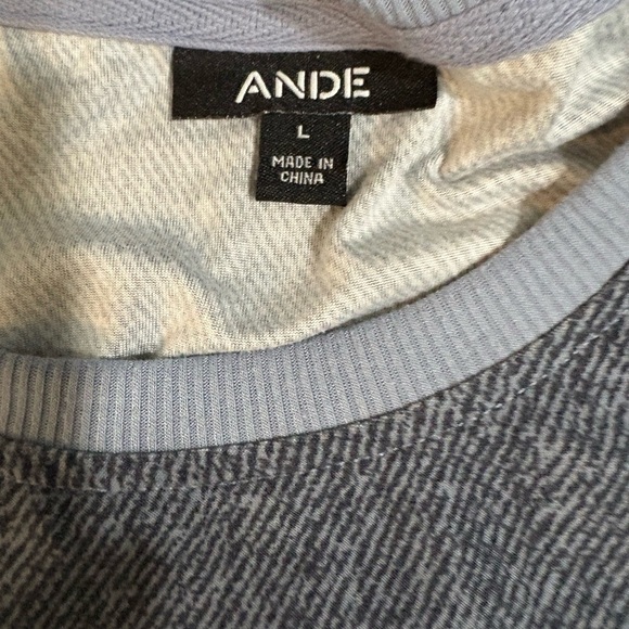 And1 Gray Short Sleeve Tee Classic Crew Neck - Picture 3 of 5